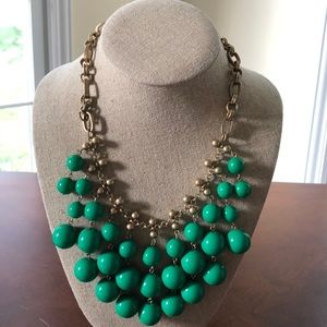 Stella & Green Dot necklace